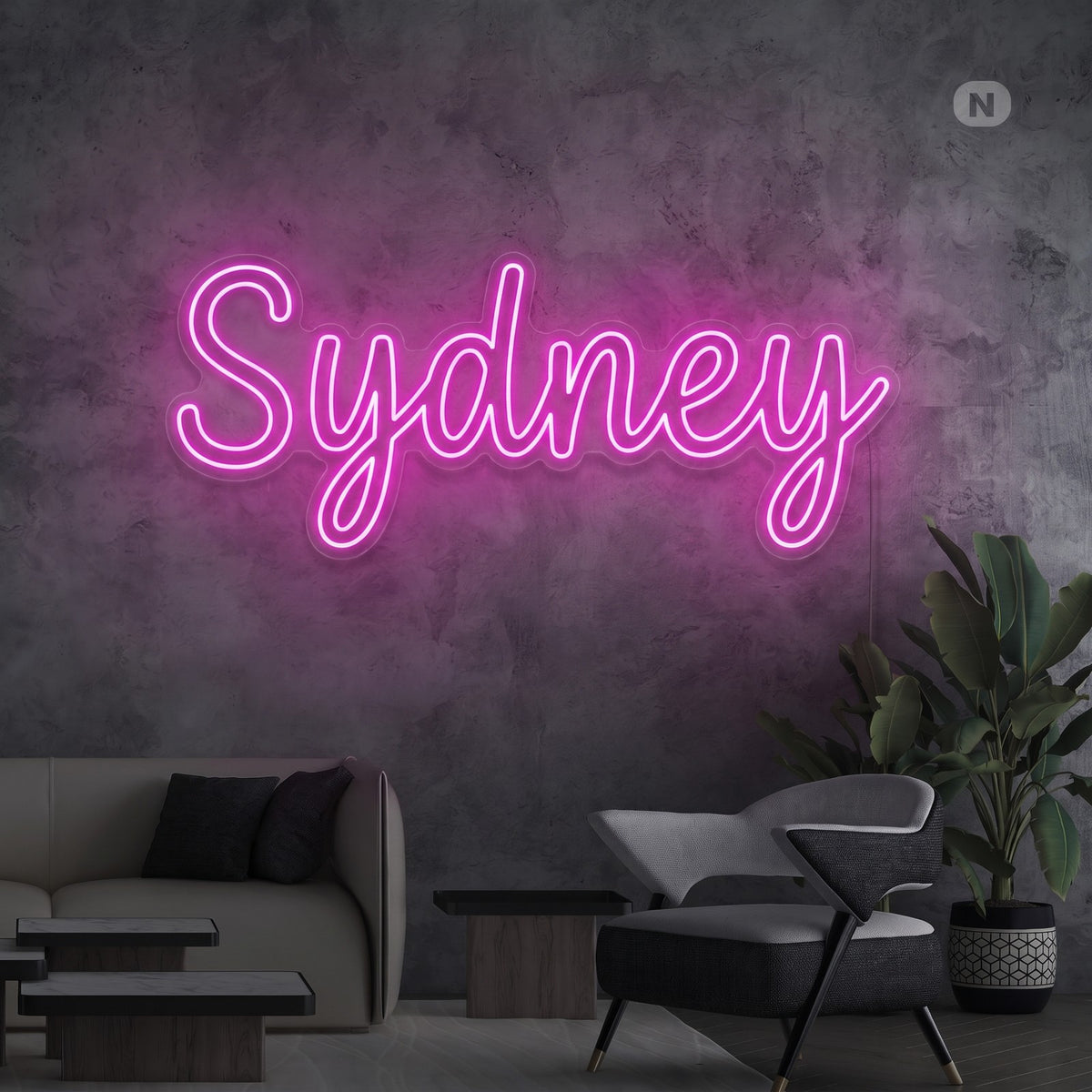 Toilet neon sign