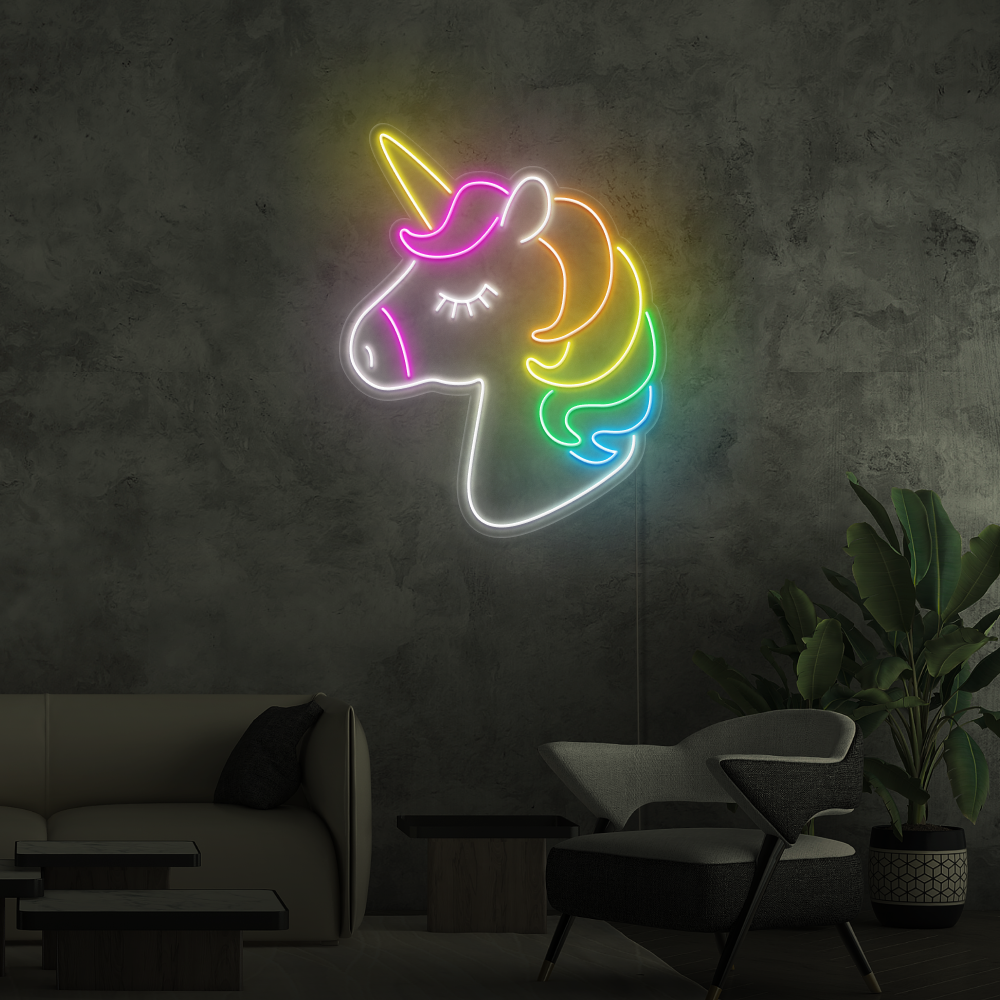 Neon Sign Unicorn 2